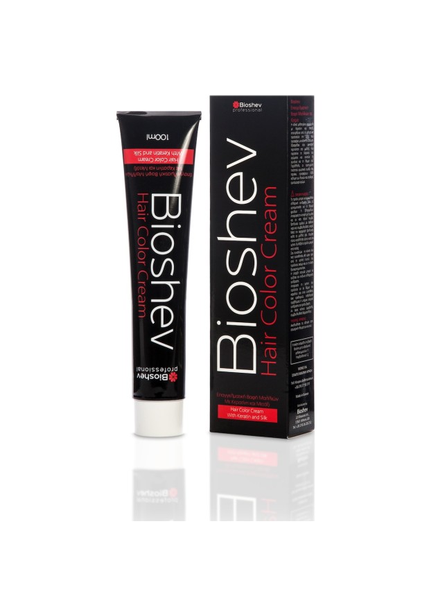 Bioshev Hair Color Cream 5,26 Καστανό Βιολετί Κόκκινο