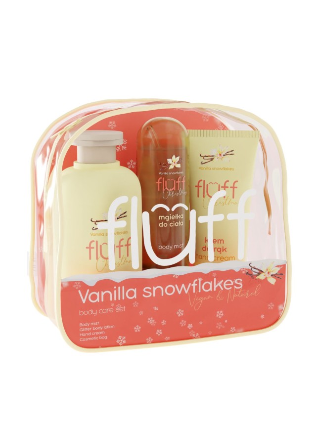 Fluff Body Care Set Vanilla Snowflake 3pcs