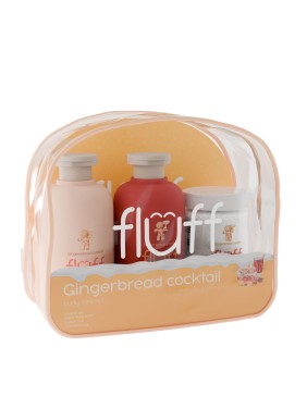 Fluff Body Care Set Gingerbread Cocktail 3pcs