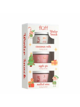 Fluff Chritmas Body Care Set Winter Snack 3pcs