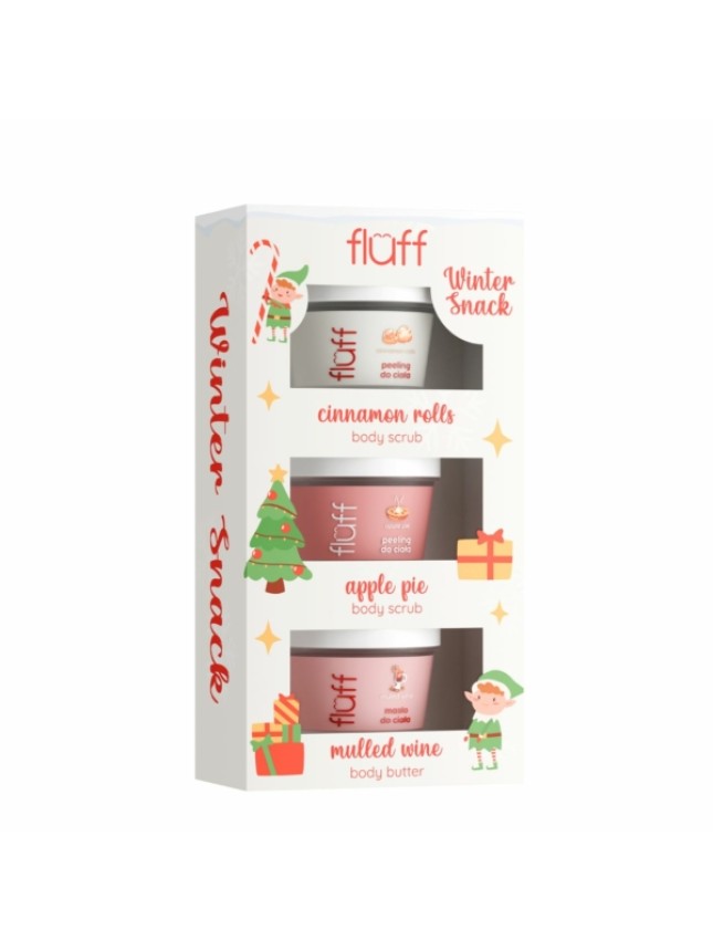 Fluff Chritmas Body Care Set Winter Snack 3pcs