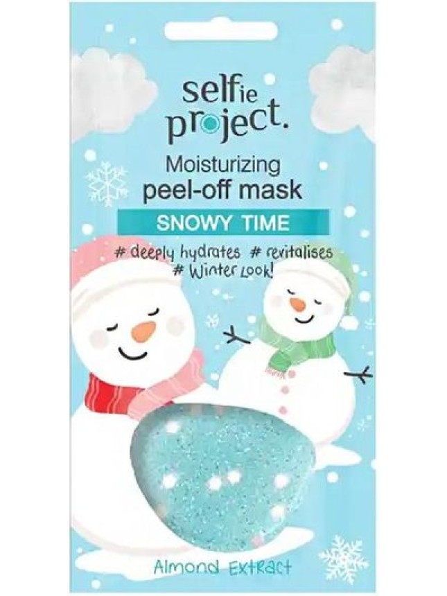 Selfie Project Moisturizing Peel-off Mask #Snow Time Ενυδατική Μάσκα