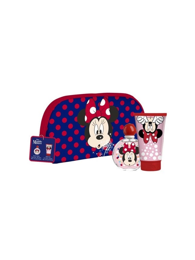 Air-Val International Minnie Mouse Τσαντάκι με Eau de toilette 50ml & Shower Gel 100ml