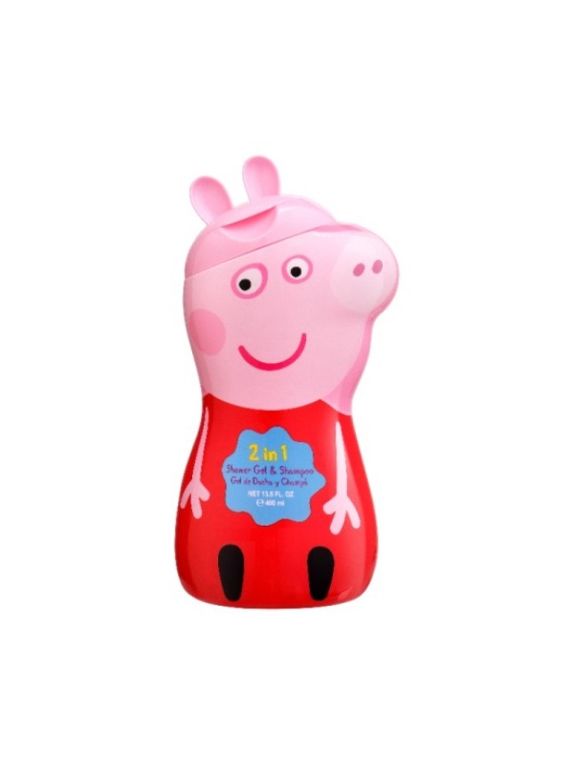 Air-Val International Peppa Pig 2 In 1 Shower Gel & Shampoo 400ml