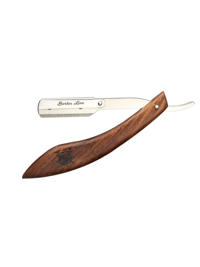 Barber Line Wooden Handle Ξυράφι (04930)