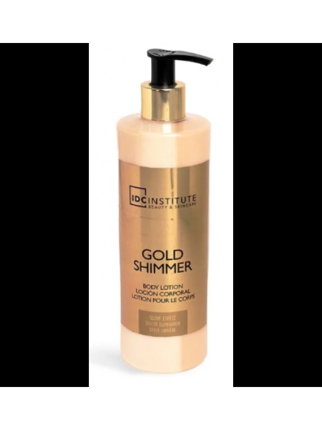 IDC Institute Gold Shimmer Body Lotion Sweet Powder 400ml 