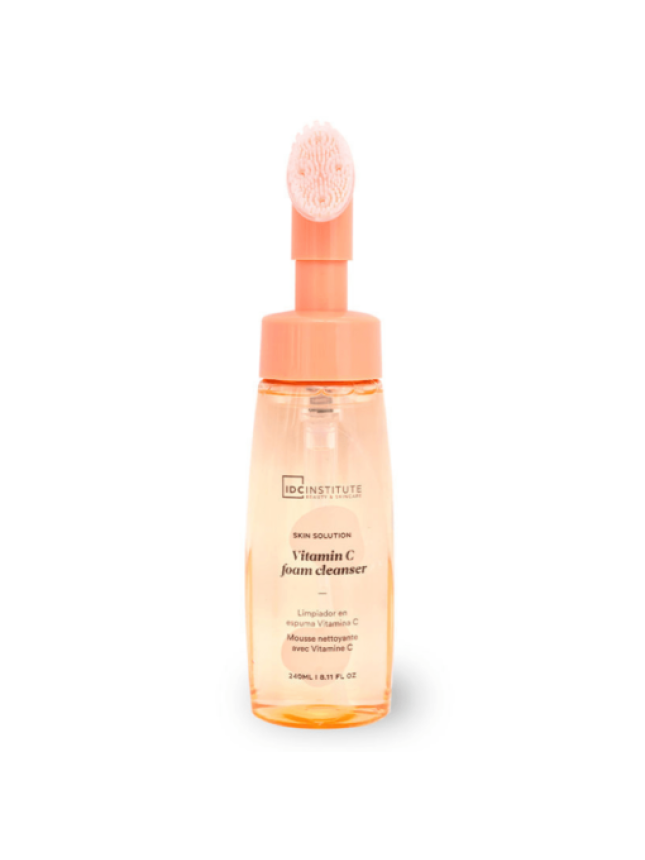 IDC Cleansing Foam With Exfobrush Vitamin C – Αφρός Καθαρισμού Προσώπου 240ml