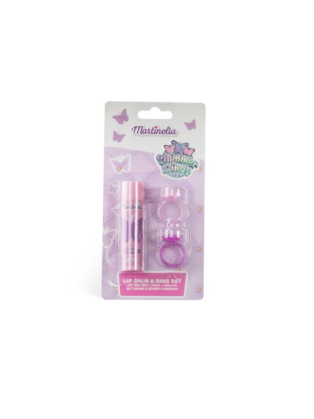 Martinelia Shimmer Wings Lip Balm & Ring Set (LL-26125)