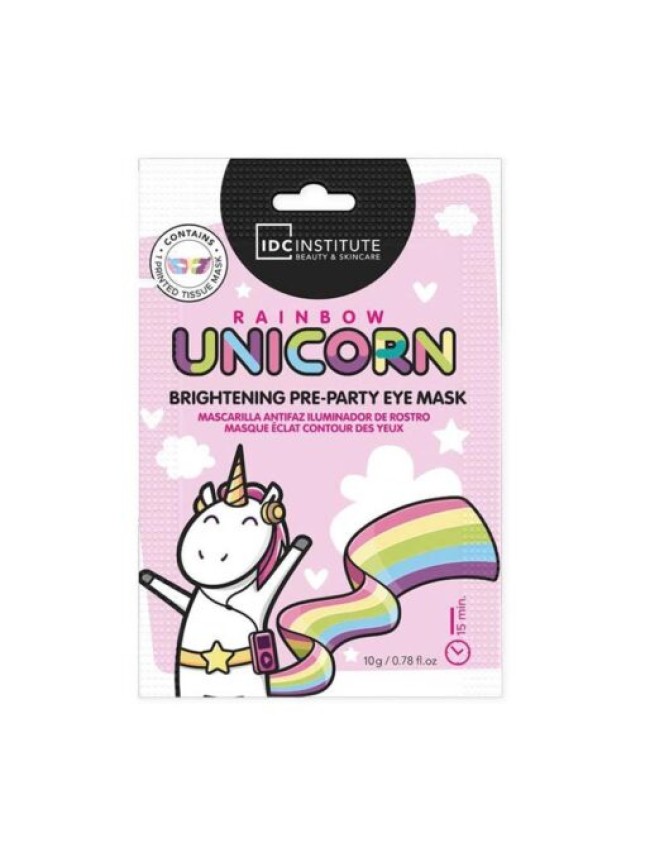 IDC Institute Rainbow Unicorn Brightening Pre-Party Eye Mask (90018)