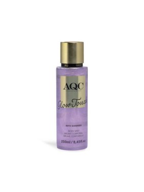 AQC Purple Shimmer Mist Golden Glitter (99036)