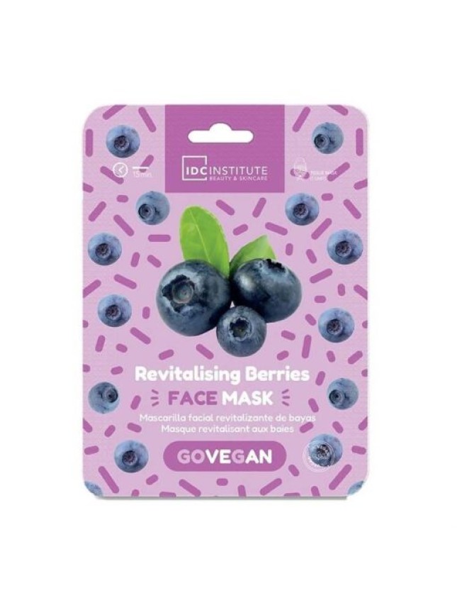 IDC Institute Go Vegan Revitalising Berries Face Mask (85102)