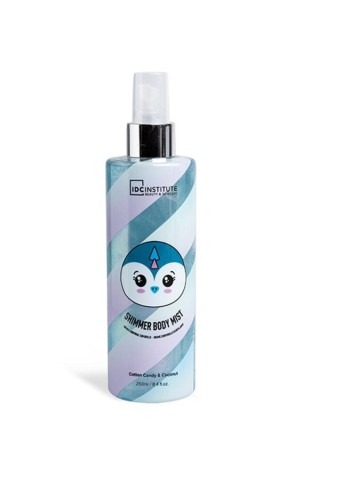 IDC Institute Penguin Shimmer Body Mist Spray Cotton Candy & Coconut 250ml