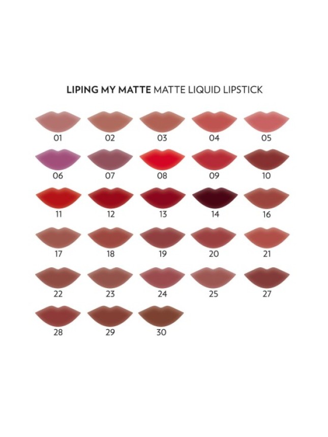 Golden Rose My Matte Liping 19