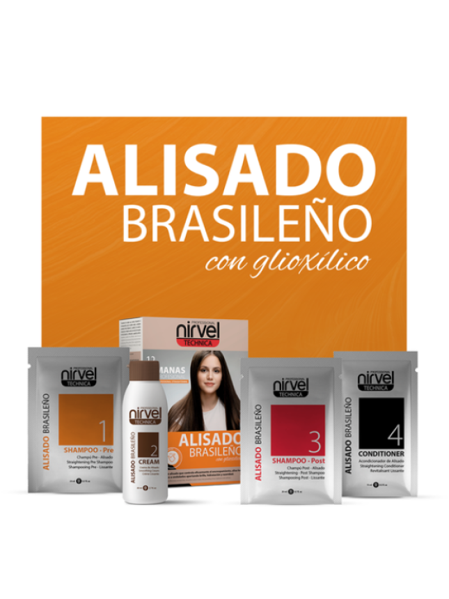 Nirvel Brazilian Straightening Pack